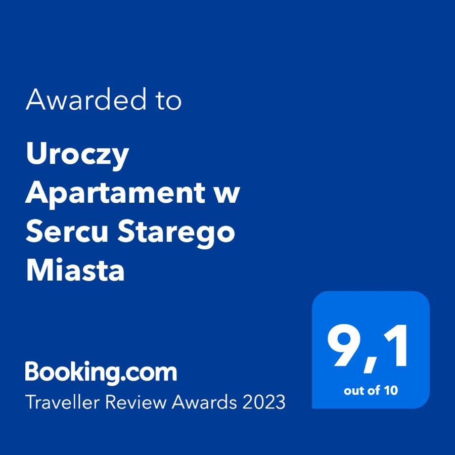 Uroczy Apartament W Sercu Starego Miasta Гданськ Екстер'єр фото